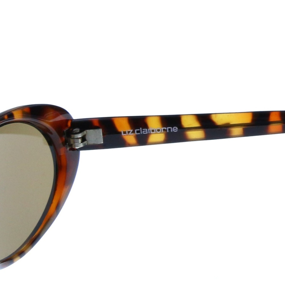 Liz Claiborne  Tortoise-Shell Designer Cateye-Sun - Picture 6 of 6